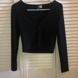 Forever 21 black cardigan